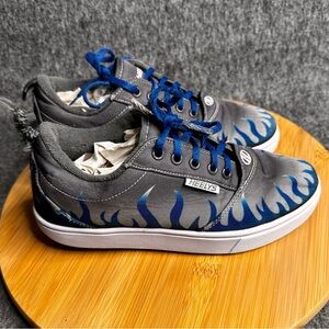 Heelys Gray and Blue Kids Shoes